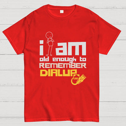 Dialup Internet Retro Geeky T-Shirt