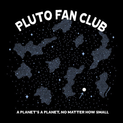 Pluto Fan Club Essential Geek T-Shirt