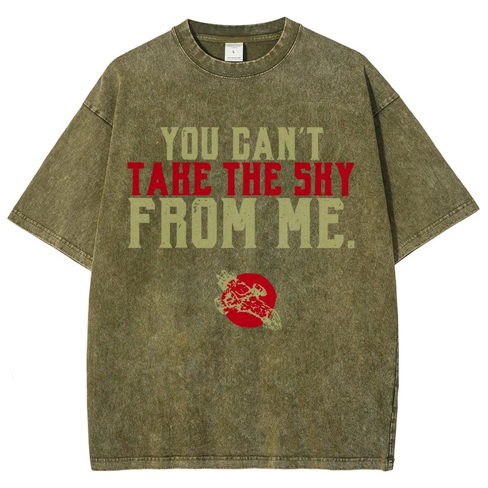 Serenity Front Vintage Distressed T-shirt