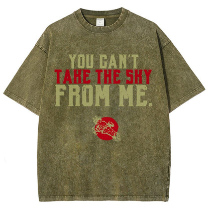Serenity Front Vintage Distressed T-shirt