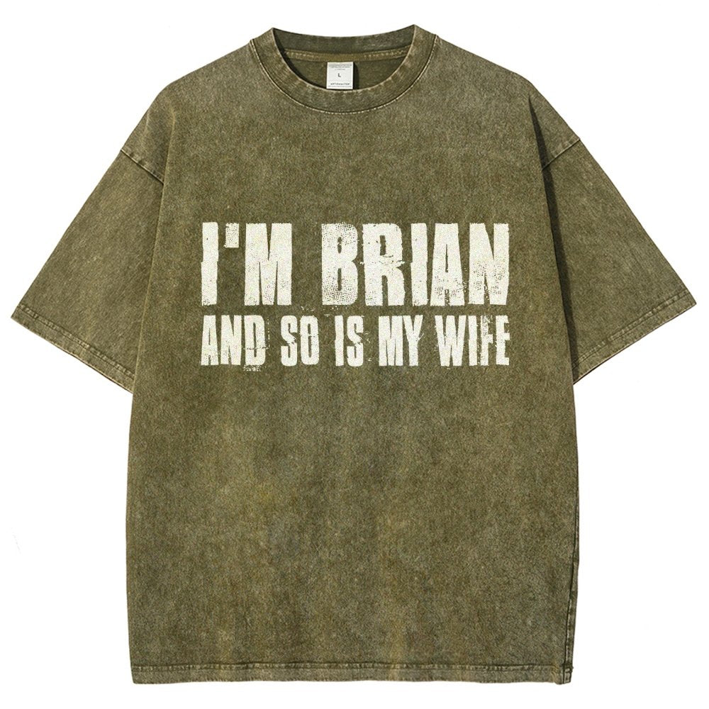 I'm Fred And So Is My Wife Vintage Distressed T-shirt