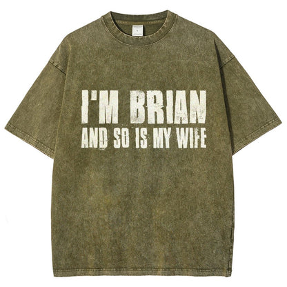 I'm Fred And So Is My Wife Vintage Distressed T-shirt