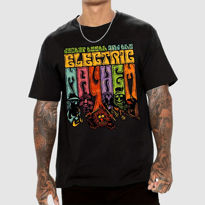 The Psychedelic Mayhem Geek T-Shirt