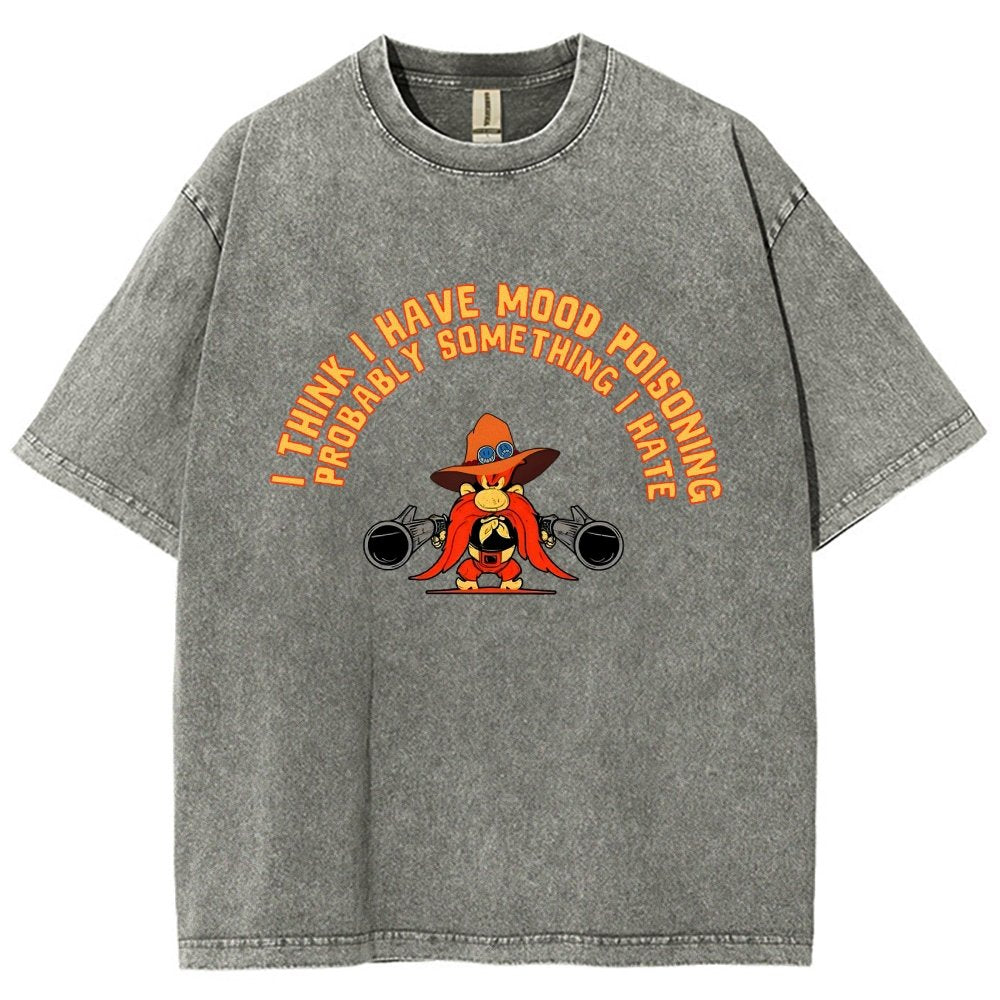 A Bad Case Of Mood Poisoning Vintage Distressed T-shirt