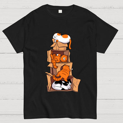 Funny Cat Geek T-Shirt 2510000738
