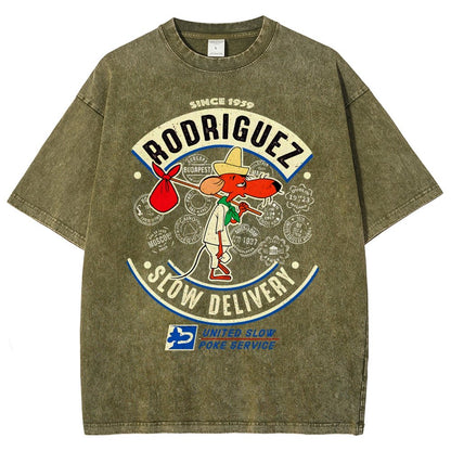 Slowpoke Delivery Service Vintage Distressed T-shirt