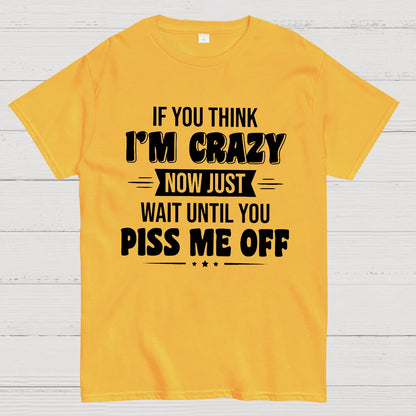 If You Think Im Crazy Geek T-Shirt