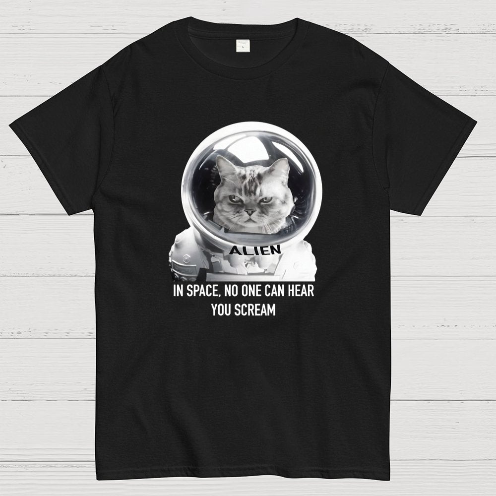 In Space No One Can Hear You Scream Geek T-Shirt
