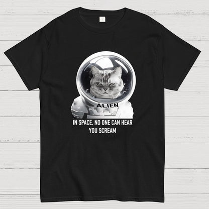 In Space No One Can Hear You Scream Geek T-Shirt