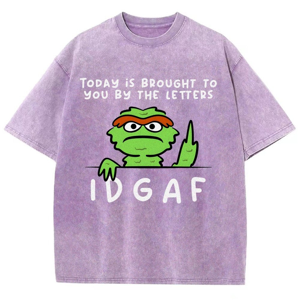 IDGAF Vintage Distressed T-shirt