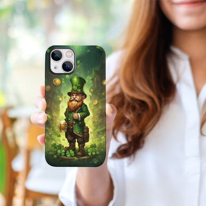 St. Patrick's Day Lucky Green Print Phone Cases
