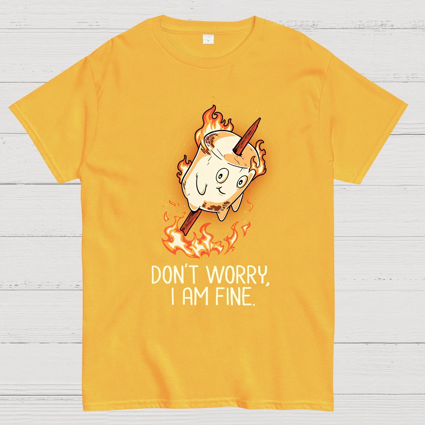 Don't Worry I Am Fine Geek T-Shirt