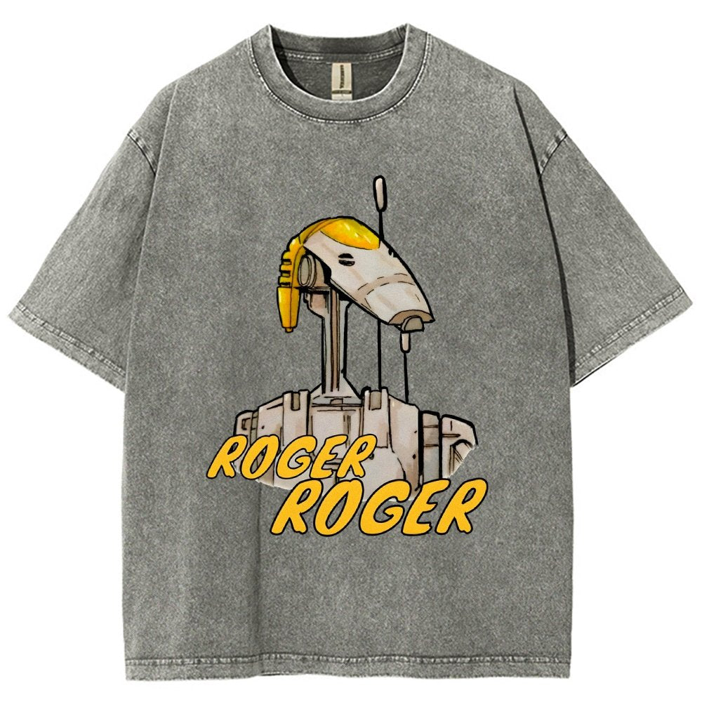 Roger, roger Vintage Distressed T-shirt