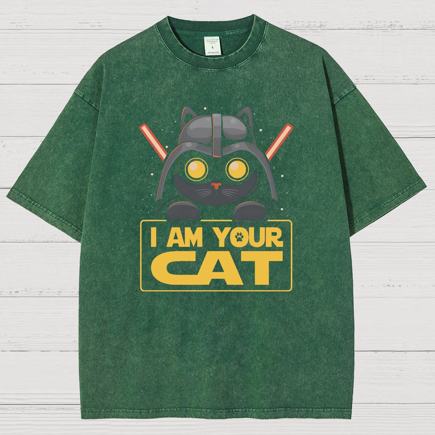 I Am Your CAT Vintage Distressed T-shirt