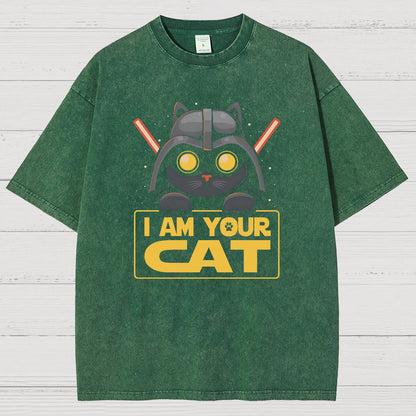 I Am Your CAT Vintage Distressed T-shirt