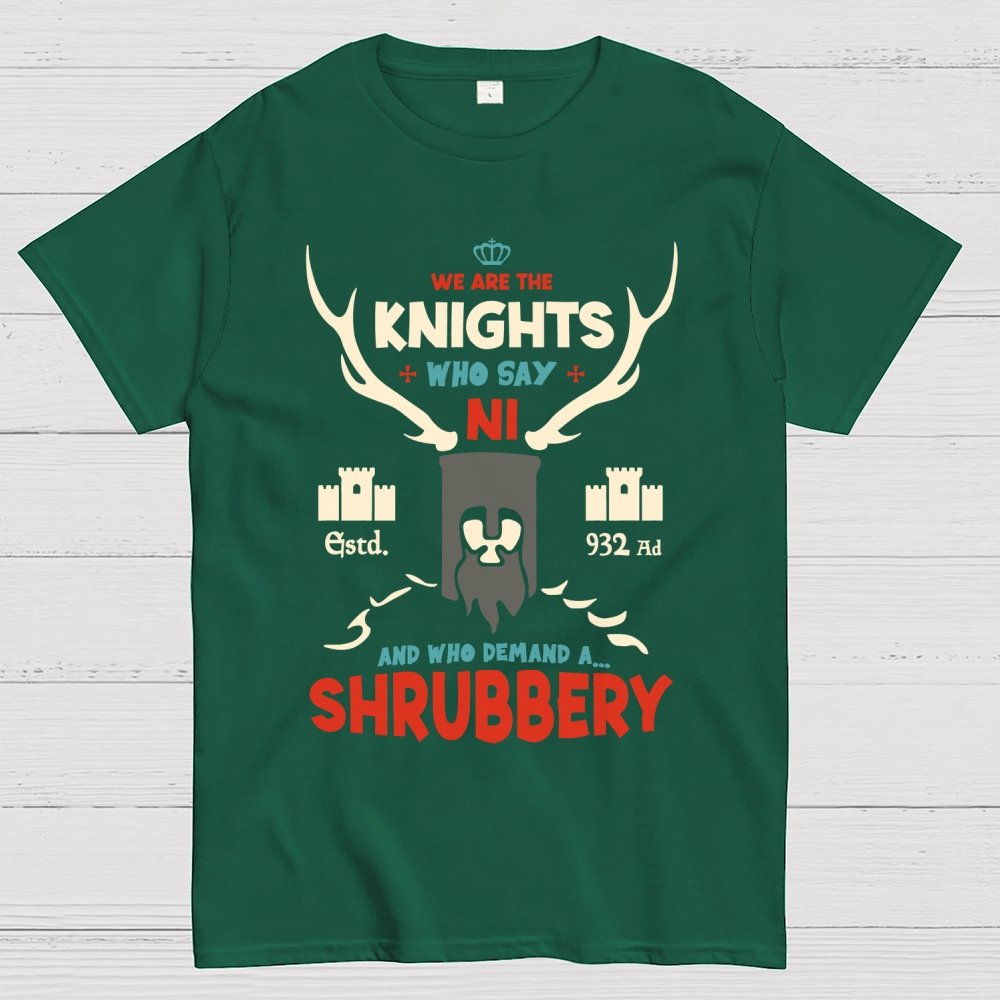 We are the knights who say… HAHA Geek T-Shirt