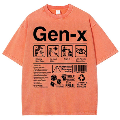 Gen X Label Vintage Distressed T-shirt