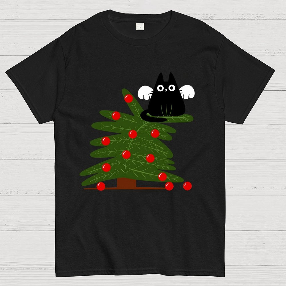 Angel Kitty Geek T-Shirt