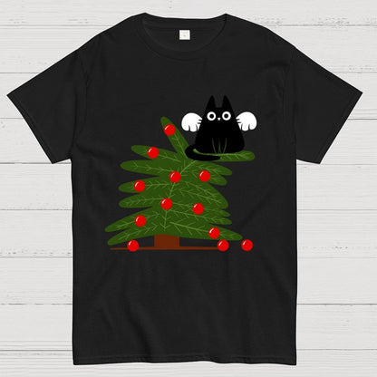 Angel Kitty Geek T-Shirt