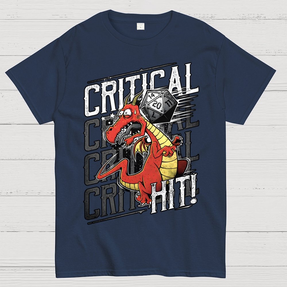 Super Crit Hit Geek T-Shirt