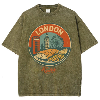 Rules.Century-Old Restaurant Vintage Distressed T-shirt