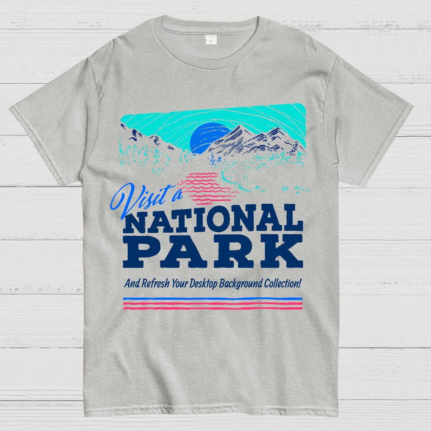 Visit a National Park Geek T-Shirt