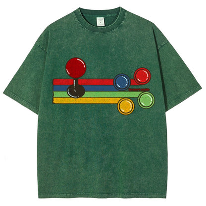 Retro Coin Vintage Distressed T-shirt