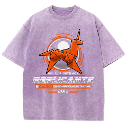 Equal Rights for Artificial Beings Vintage Distressed T-shirt