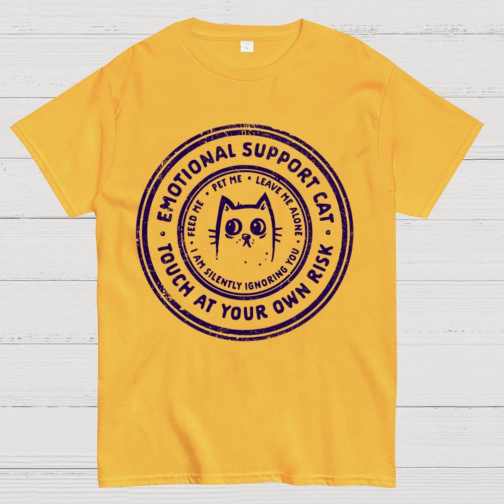 Emotional Support Cat Geek T-Shirt