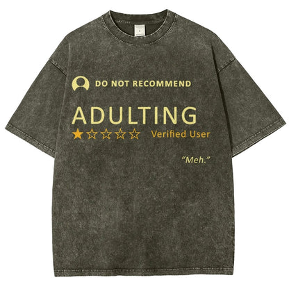 Verified Review Vintage Distressed T-shirt