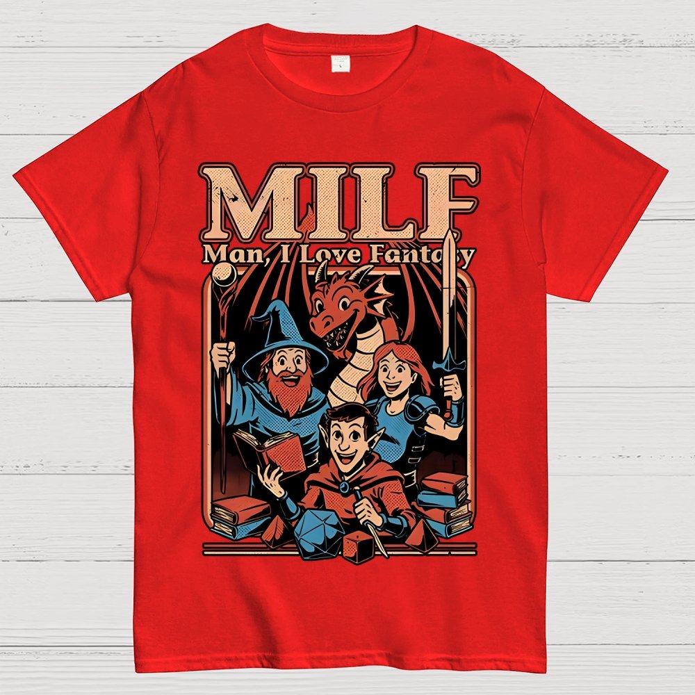 Vintage RPG Crew Joke Geek T-Shirt