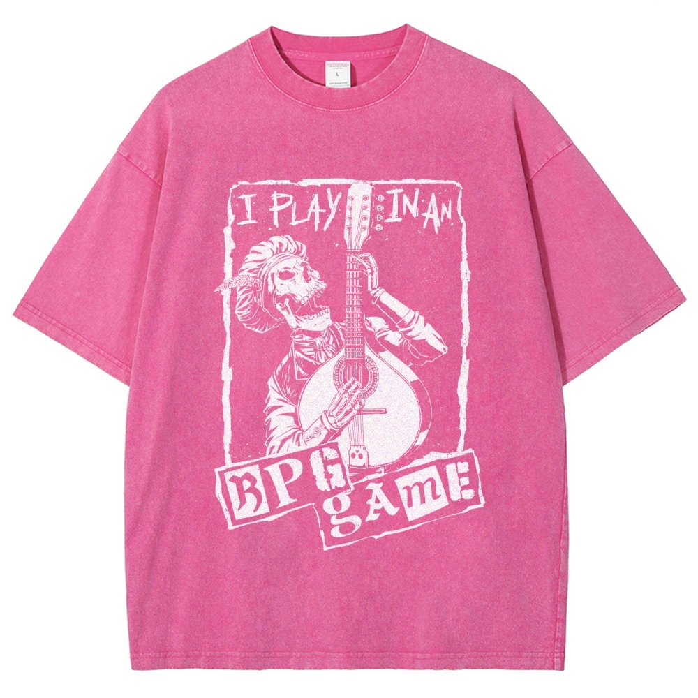 Play In An RPG Game Vintage Distressed T-shirt