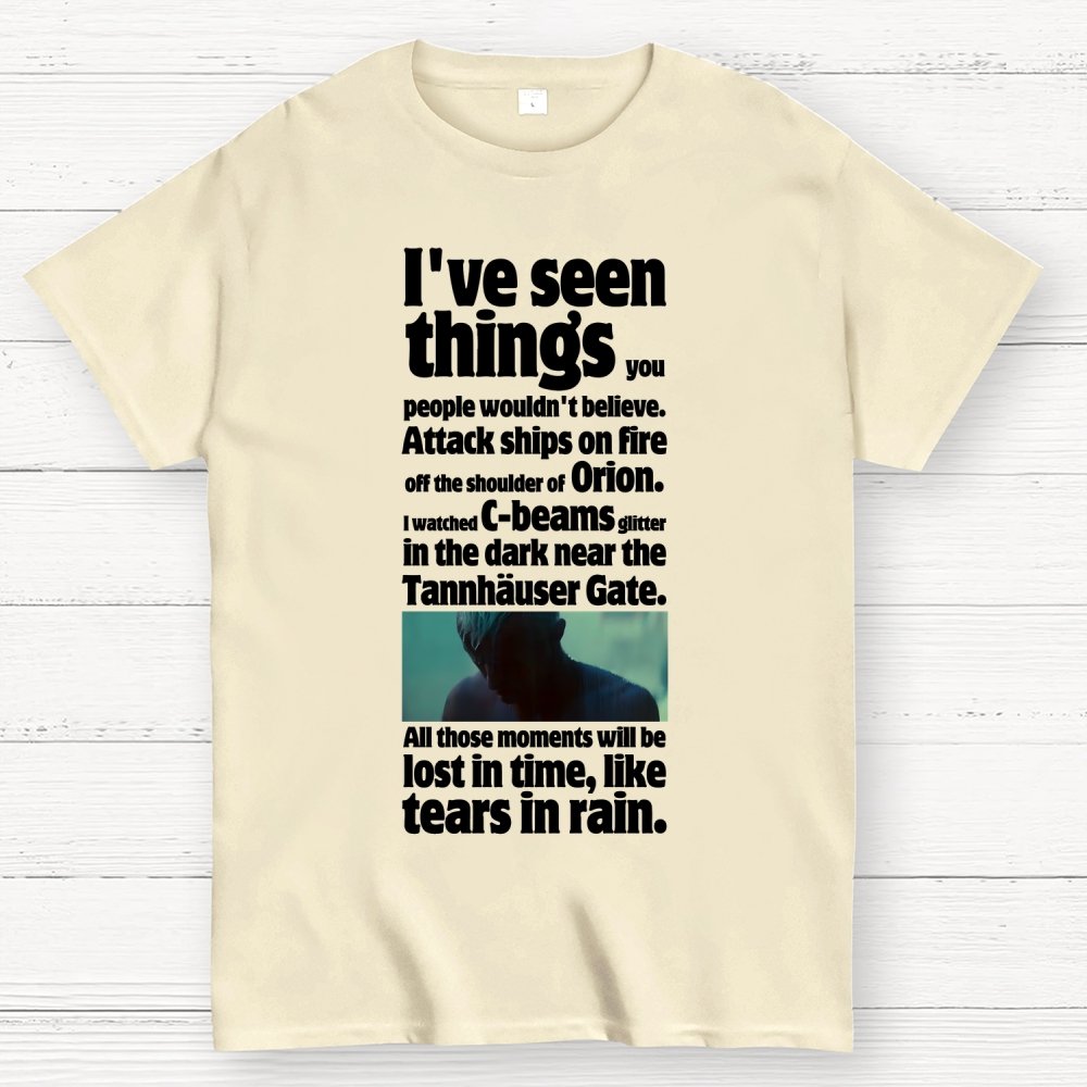 like tears in rain Geek T-Shirt