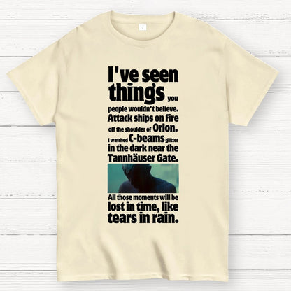like tears in rain Geek T-Shirt