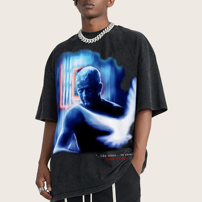 TIME TO DIE Vintage Distressed T-shirt