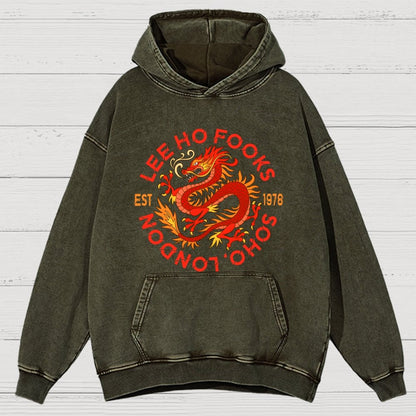 Mystery Town's (Werewolves of London)  Vintage Distressed Hoodie