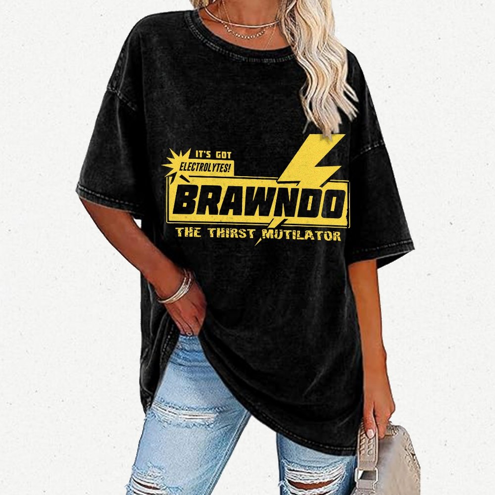 HydraQuencher The Thirst Crusher Vintage Distressed T-shirt
