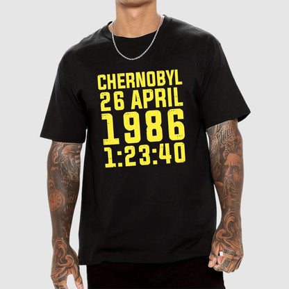 Chernobyl Nuclear Disaster Date And Time Geek T-Shirt