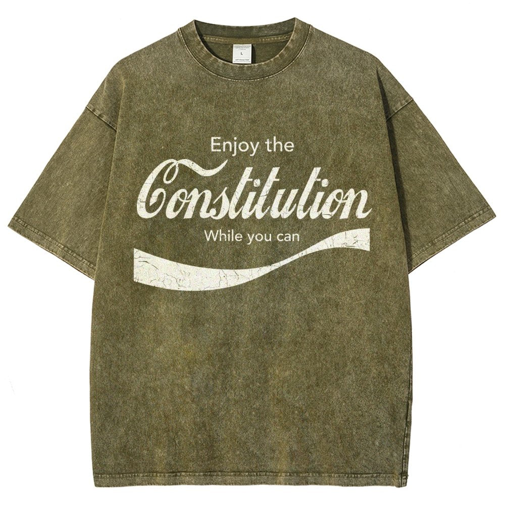 Constitution Cola Vintage Distressed T-shirt