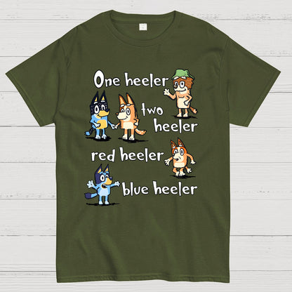 One Heeler, Two Heeler Geek T-Shirt