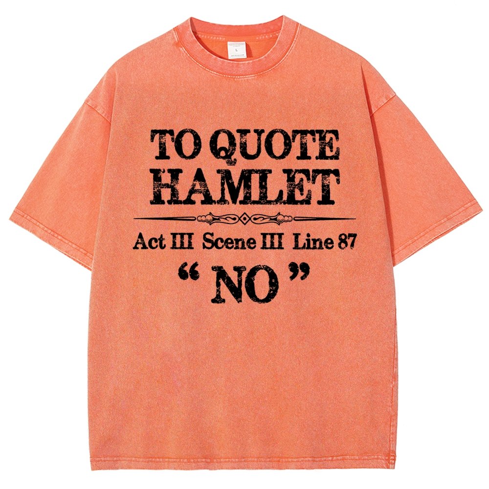 Sarcastic Acting Quotes Vintage Distressed T-shirt
