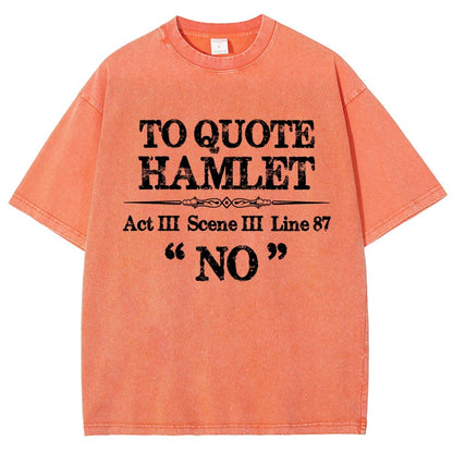 Sarcastic Acting Quotes Vintage Distressed T-shirt