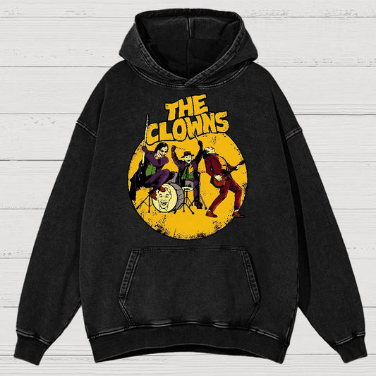 Horror Killer Rock Vintage Distressed Hoodie
