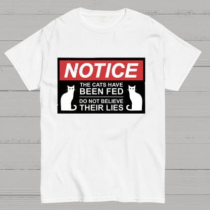Cats Have Been Fed Geek T-Shirt