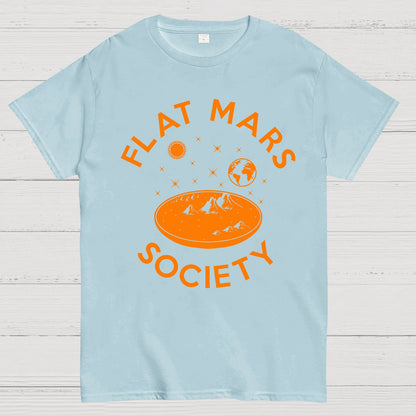 Flat mars society Nerdy T-Shirt