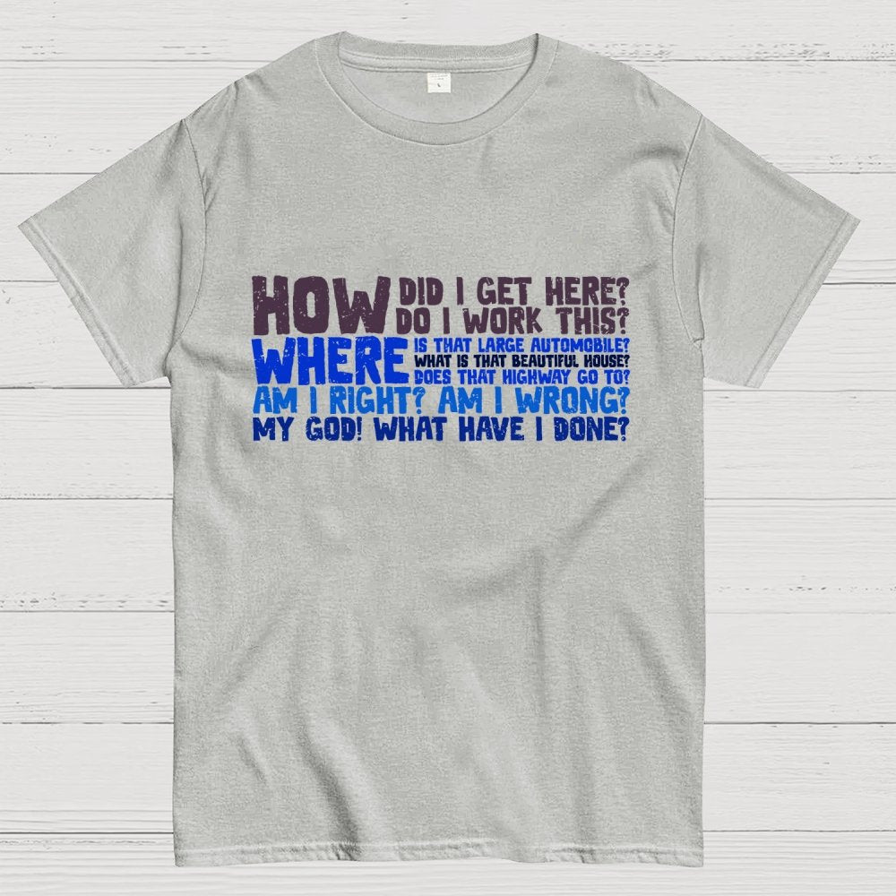 How Did I Get Here? Geek T-Shirt
