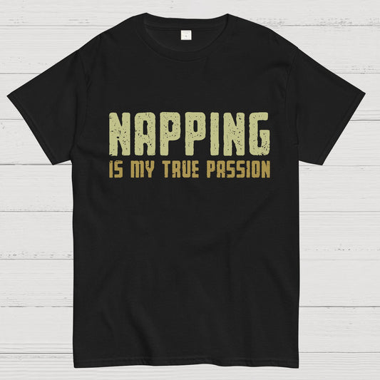 Napping is My Passion Geeky T-Shirt