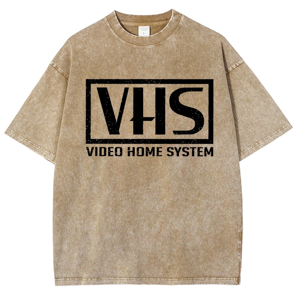 Video Home System Vintage Distressed T-shirt