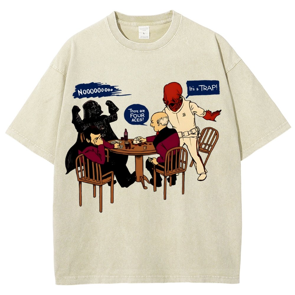 Poker Game Vintage Distressed T-shirt