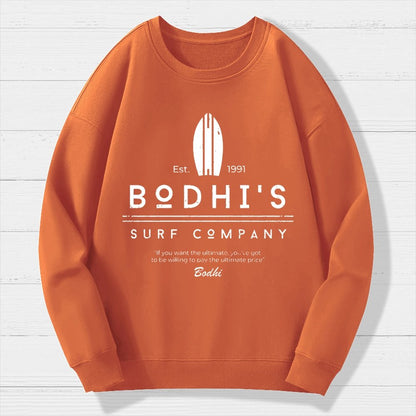 Bodhi's Surf Company Est. 1991 Geek Cotton Sweatshirt